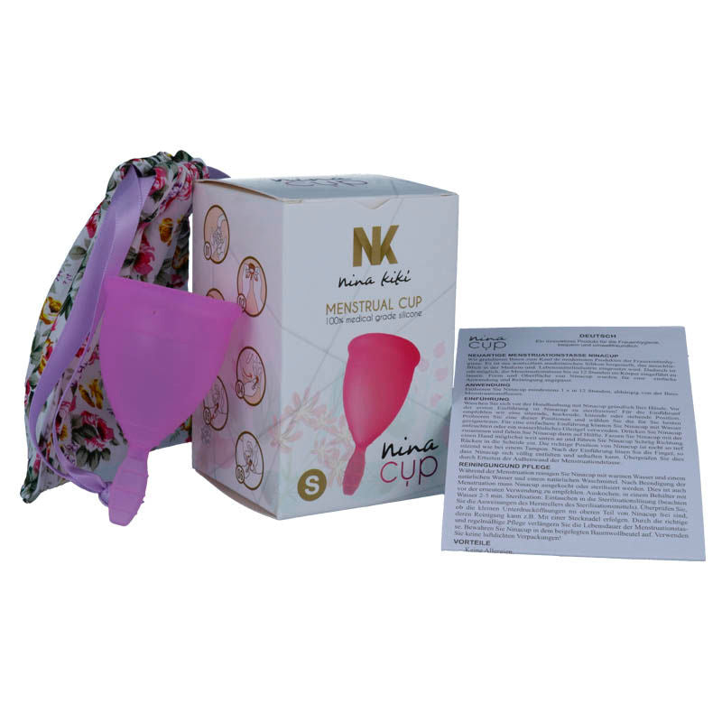 NINA KIKÍ - MENSTRUAL CUP PURPLE - SIZE S - Amore24
