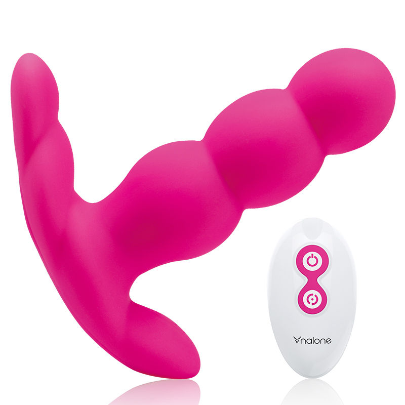 NALONE - PEARL ANAL VIBRATOR REMOTE CONTROL BLACK - Amore24