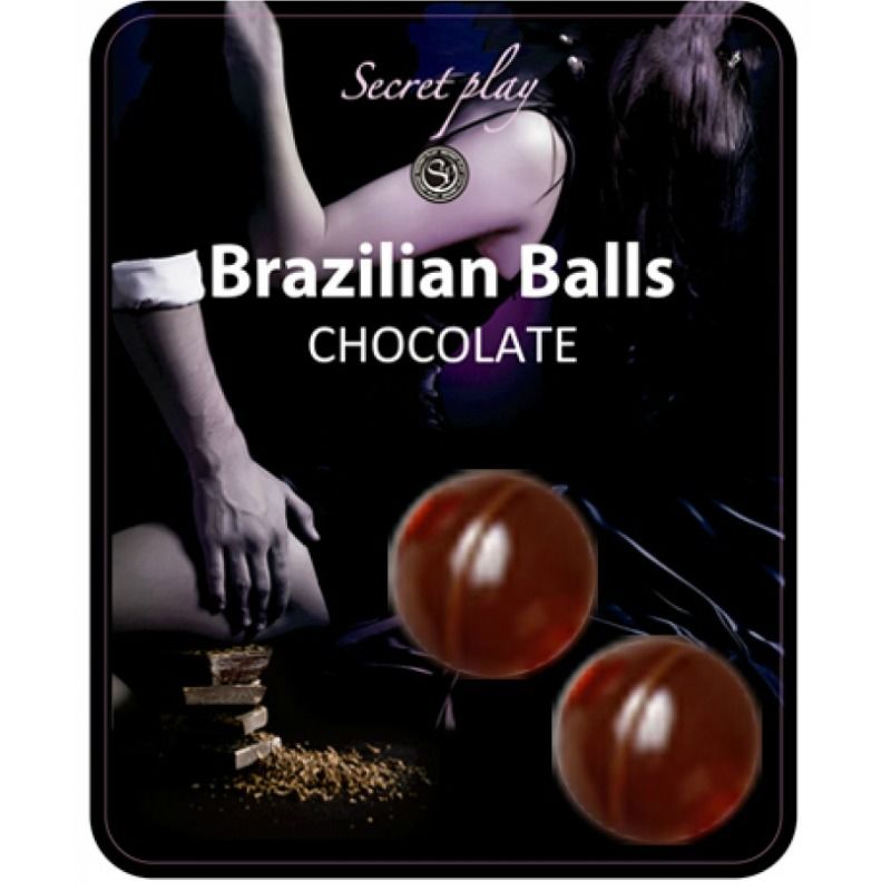 SECRETPLAY - 2 BRAZILIAN BALLS CHOCOLAT - Amore24