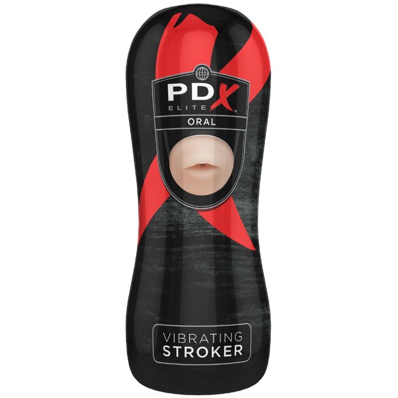 PDX ELITE - VIBRATING ORAL STROKER - Amore24
