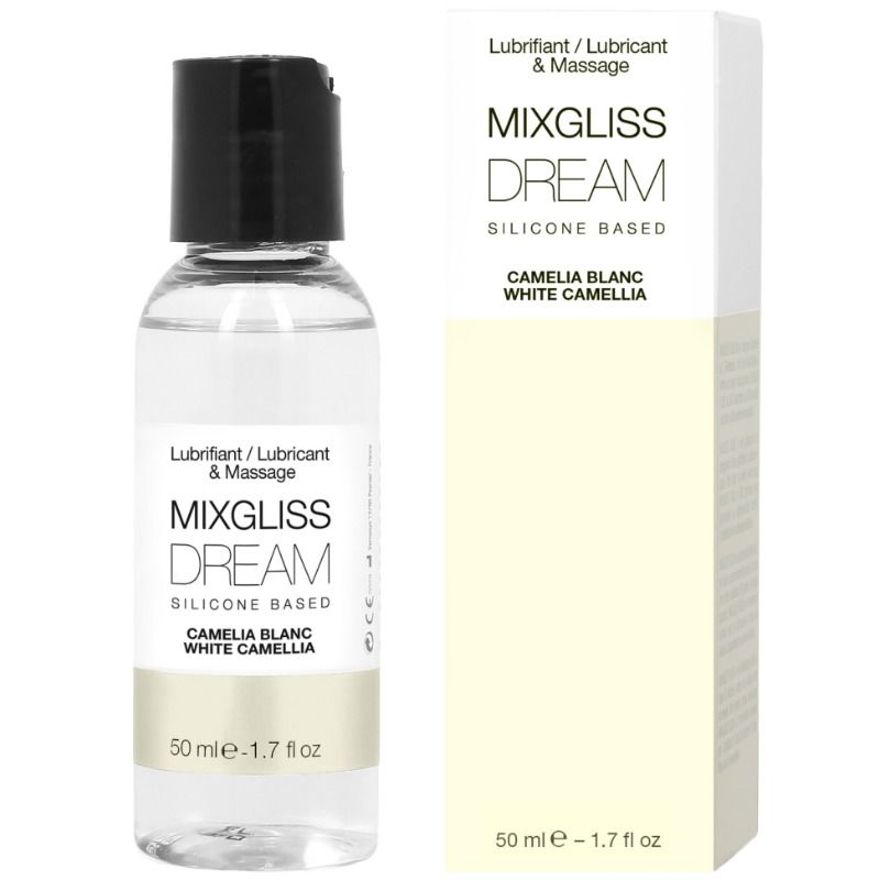 MIXGLISS - DREAM WHITE CAMELIA SILICONE LUBRICANT 50 ML - Amore24