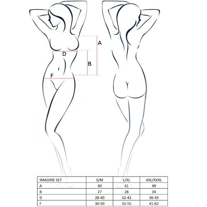 PASSION - WOMAN IMAGINE SET SIZE L/XL - Amore24