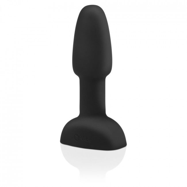 B-VIBE - RIMMING REMOTE CONTROL ANAL PLUG PETITE BLACK - Amore24