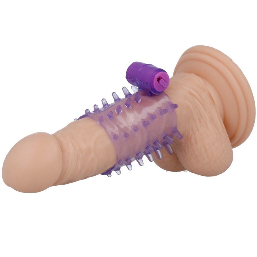 CASUAL LOVE - RING VIBRATING SLEEVE PURPLE - Amore24
