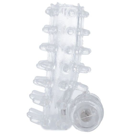 CASUAL LOVE - RING VIBRATING SLEEVE TRANSPARENT - Amore24