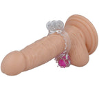 CASUAL LOVE - RING VIBRATING DOUBLE PLEASURE TRANSPARENT - Amore24