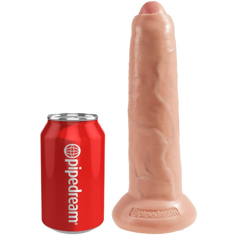 KING COCK - REALISTIC DILDO UNCUT FLESH 23 CM - Amore24