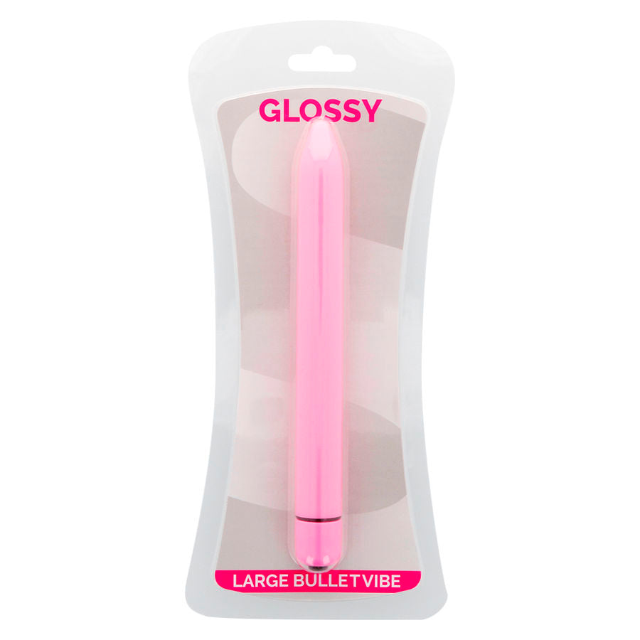 GLOSSY - SLIM VIBRATOR PINK - Amore24