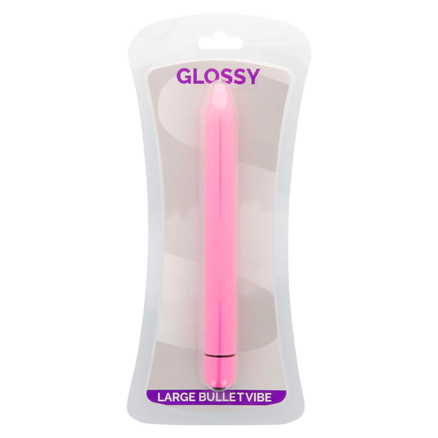 GLOSSY - SLIM VIBRATOR DEEP ROSE - Amore24