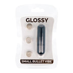 GLOSSY - SMALL BULLET VIBE BLACK - Amore24