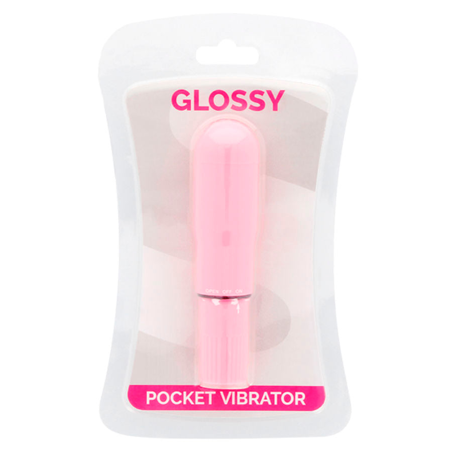 GLOSSY - POCKET VIBRATOR PINK - Amore24