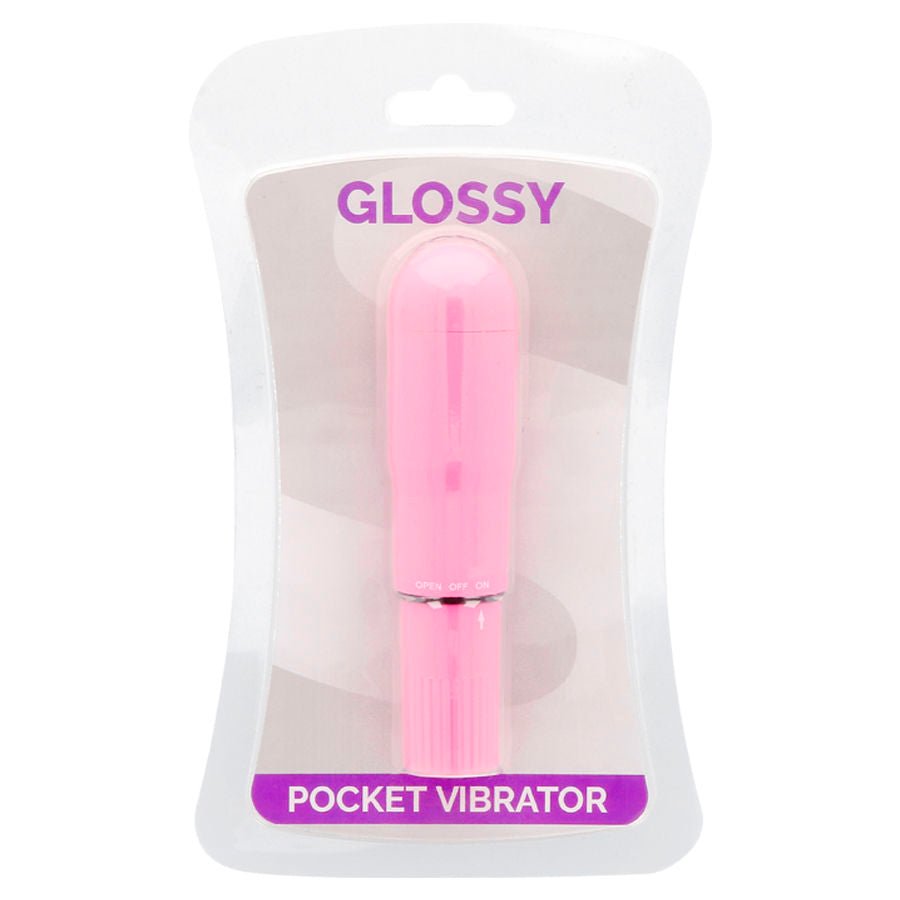 GLOSSY - POCKET VIBRATOR DEEP ROSE - Amore24
