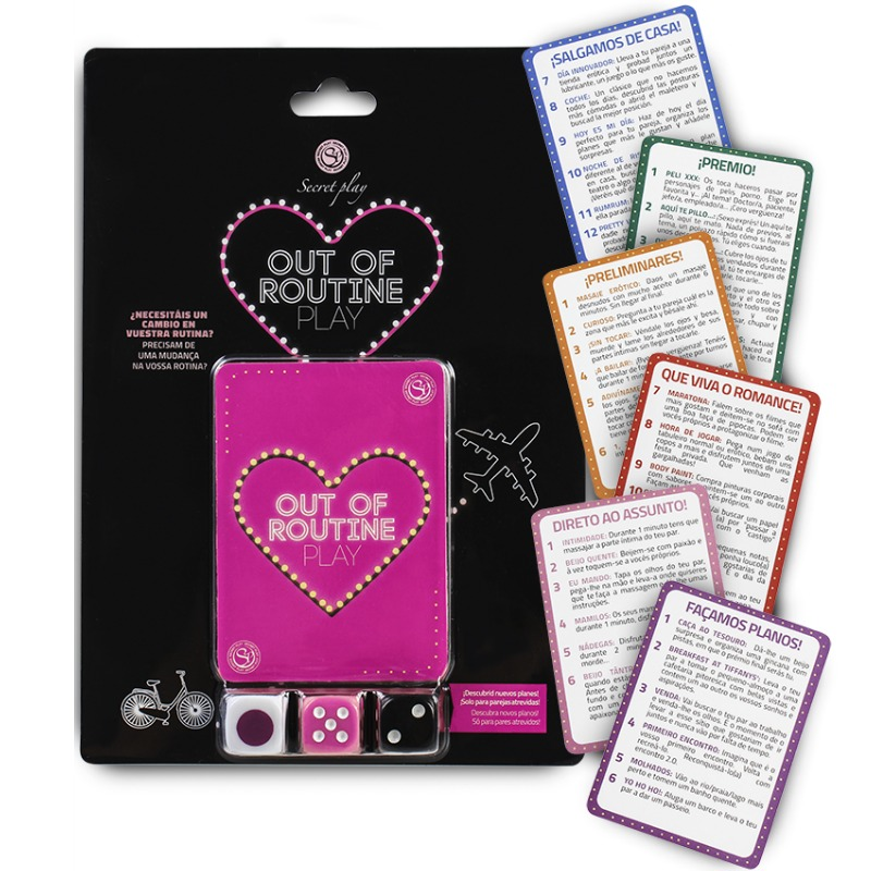 SECRETPLAY - GAME CHANGE YOUR ROUTINE OUT OF ROUTINE VERSION (ES/EN) - Amore24