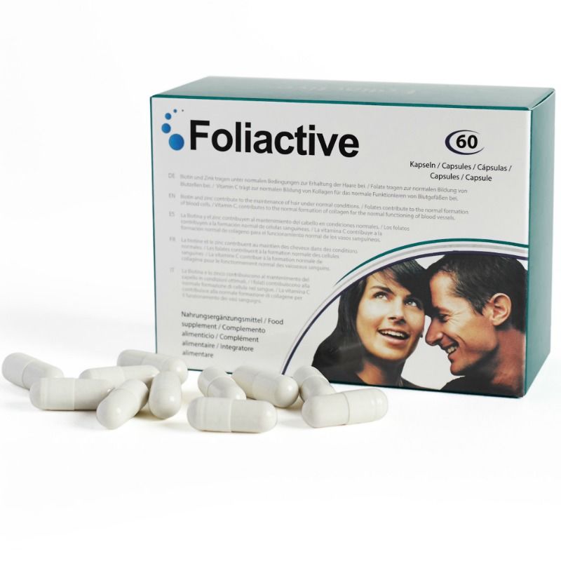 500 COSMETICS - FOLIACTIVE PILLS FOOD SUPPLEMENT HAIR LOSS - Amore24