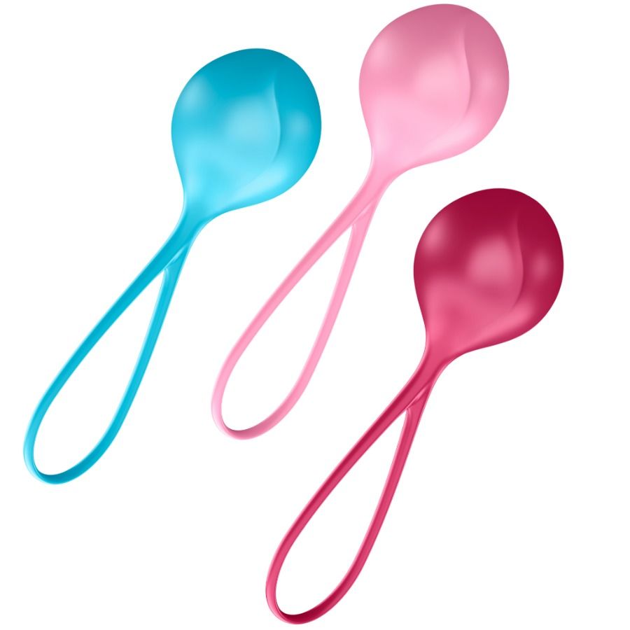 SATISFYER - LOVEBALLS TRAINING SET 3 - Amore24