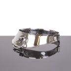 METAL HARD - RESTRAINT COLLAR WITH RING - Amore24