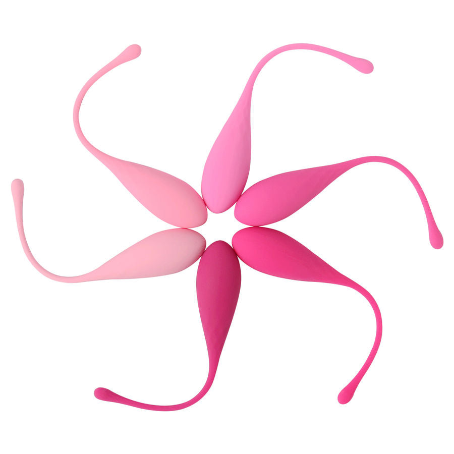 LESLIE - KEGEL FIT PELVIC MUSCLE TRAINING SET 6 WEIGHTS - Amore24