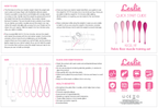 LESLIE - KEGEL FIT PELVIC MUSCLE TRAINING SET 6 WEIGHTS - Amore24