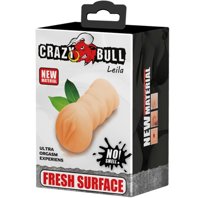 CRAZY BULL - LEILA VAGINA MASTURBADOR 13.5 CM - Amore24