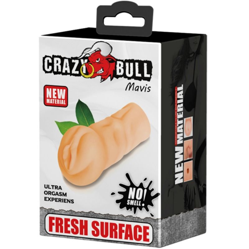 CRAZY BULL - MAVIS VAGINA MASTURBADOR 15.2 CM - Amore24
