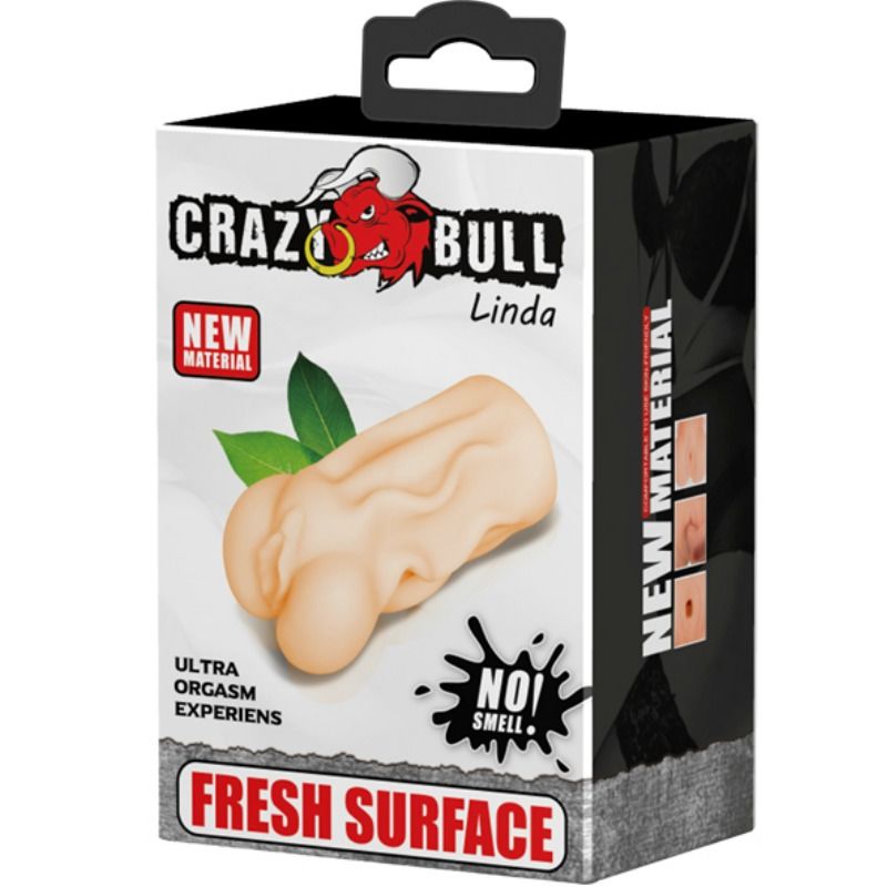 CRAZY BULL - LINDA VAGINA MASTURBATOR 13.7 CM - Amore24
