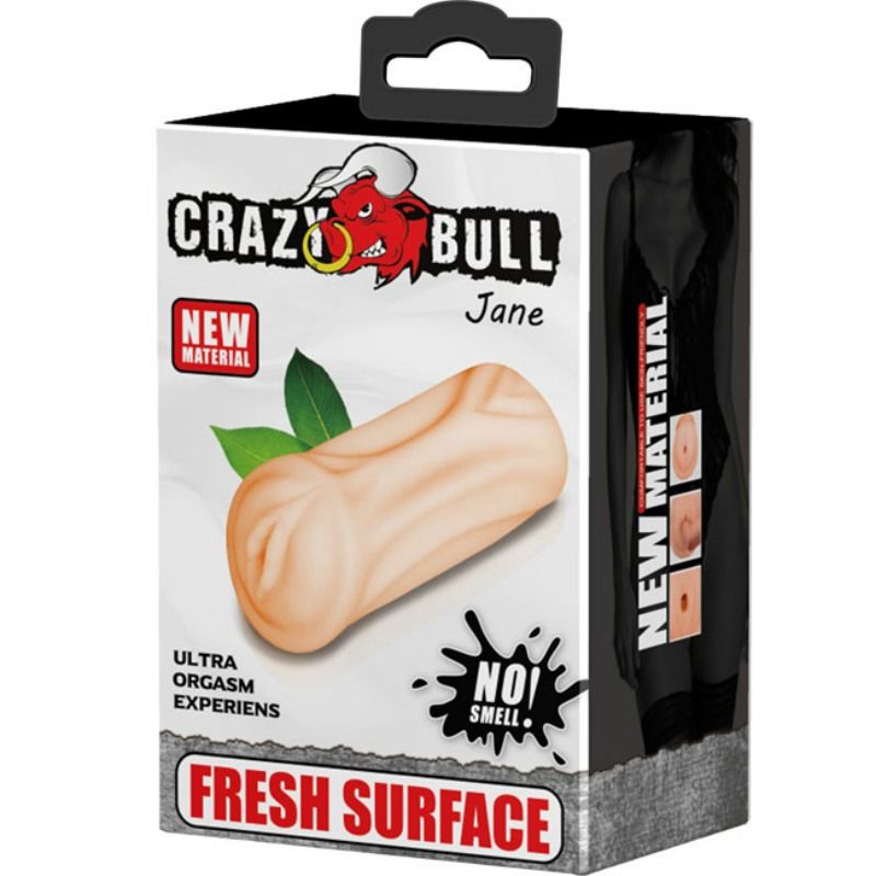 CRAZY BULL - JANE VAGINA MASTURBATOR 13.5 CM - Amore24
