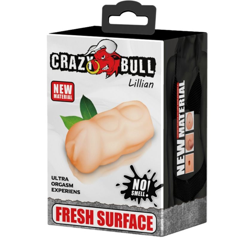CRAZY BULL - LILLIAN VAGINA MASTURBATOR 13 CM - Amore24