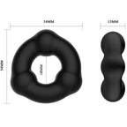 CRAZY BULL - SUPER SOFT SILICONE RING WITH NODULES - Amore24