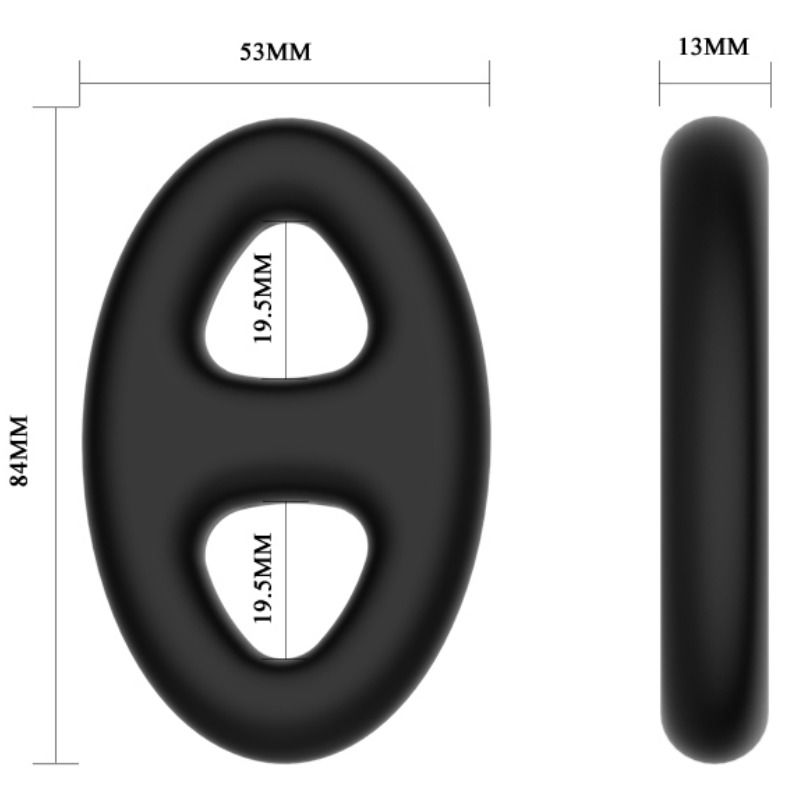 CRAZY BULL - SUPER SOFT DOUBLE SILICONE RING - Amore24