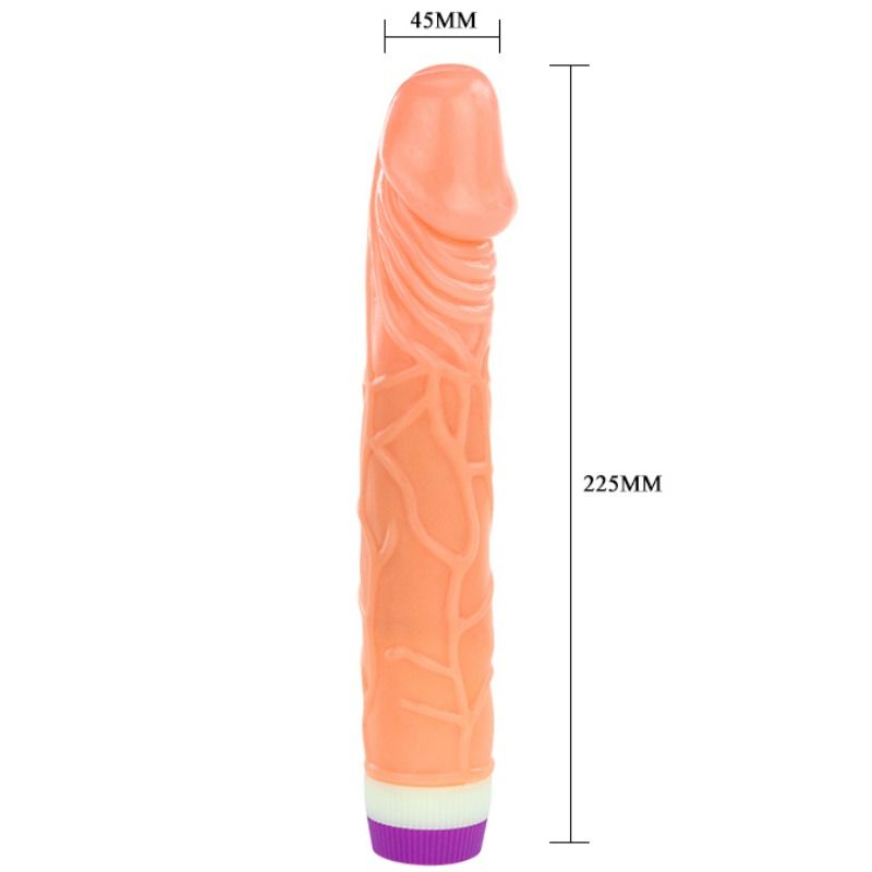 BAILE - WAVES OF PLEASURE REALISTIC VIBRATING 22.5 CM - Amore24