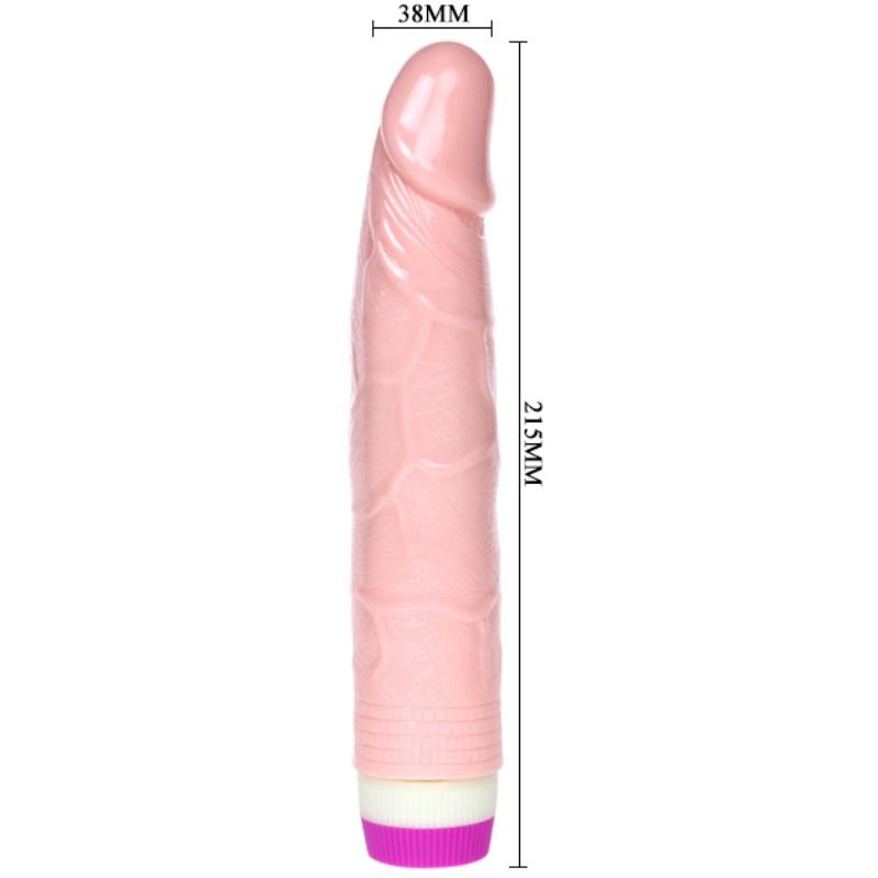 BAILE - REALISTIC VIBRATOR FOR BEGINNERS 21.5 CM - Amore24