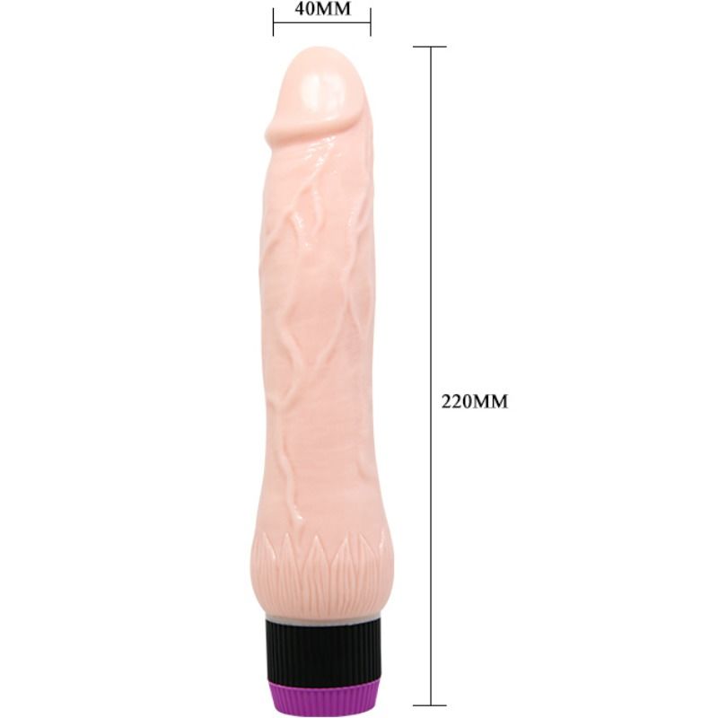 BAILE - ADOUR CLUB REALISTIC VIBRATOR WIDE BASE 22 CM - Amore24