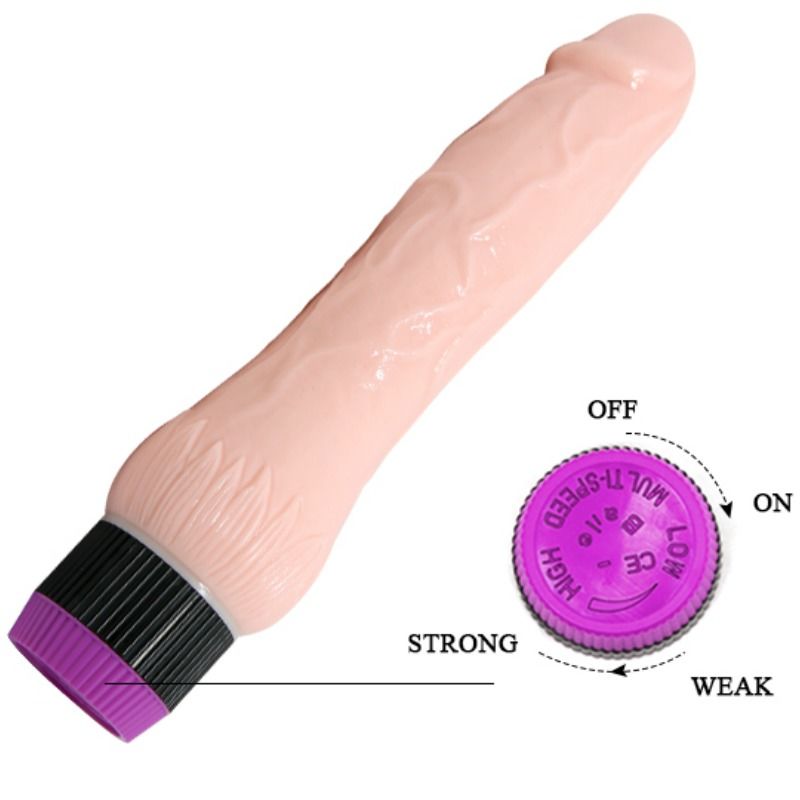 BAILE - ADOUR CLUB REALISTIC VIBRATOR WIDE BASE 22 CM - Amore24