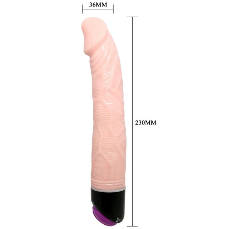 BAILE - ADOUR BAILE - CLUB REALISTIC VIBRATOR 23 CM NATURAL - Amore24