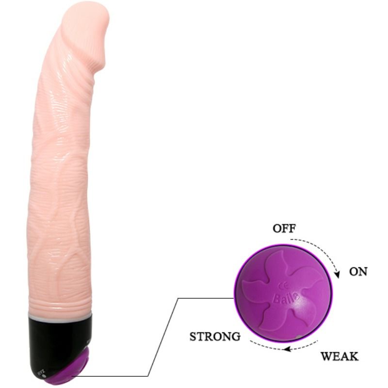 BAILE - ADOUR BAILE - CLUB REALISTIC VIBRATOR 23 CM NATURAL - Amore24