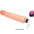 BAILE - FLEXIBLE REALISTIC VIBRATOR 25 CM - Amore24