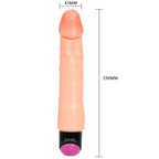 BAILE - FLEXIBLE REALISTIC VIBRATOR 25 CM - Amore24