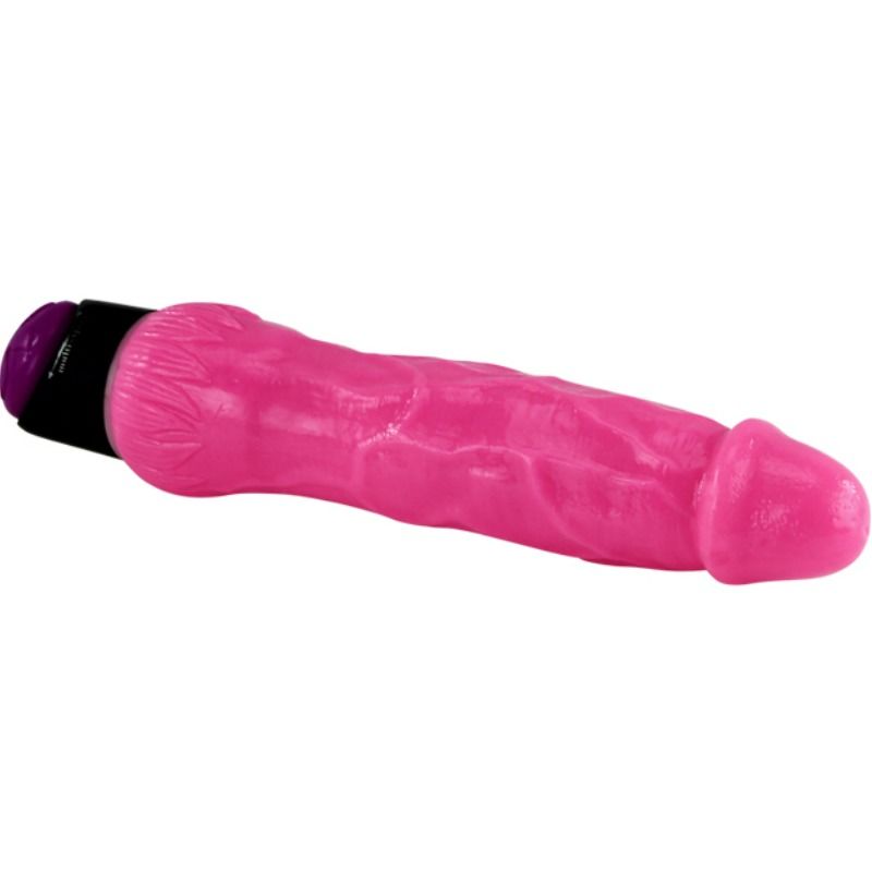 BAILE - COLORFUL SEX REALISTIC VIBRATOR PINK 24 CM - Amore24