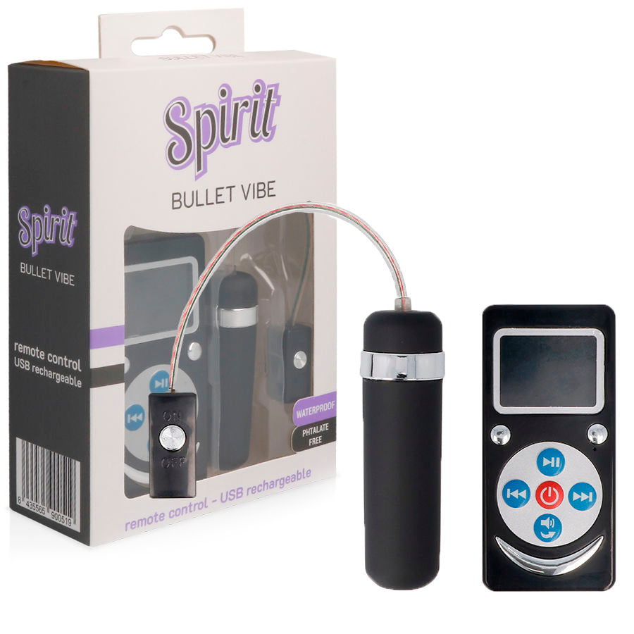 SPIRIT - BULLET VIBE PREMIUM BLACK - Amore24