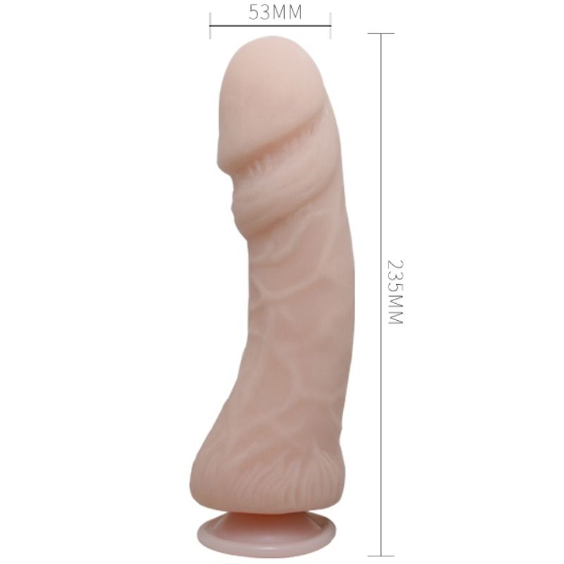 BAILE - THE BIG PENIS DILDO WITH NATURAL VIBRATION 23.5 CM - Amore24