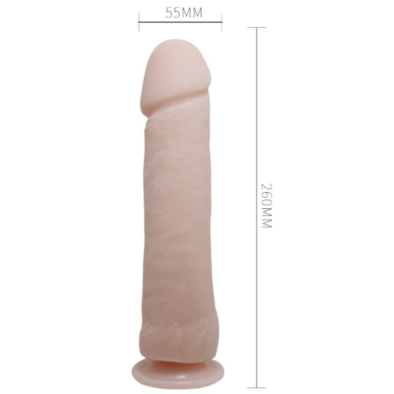 BAILE - THE BIG REALISTIC WITH NATURAL VIBRATION 26 CM - Amore24