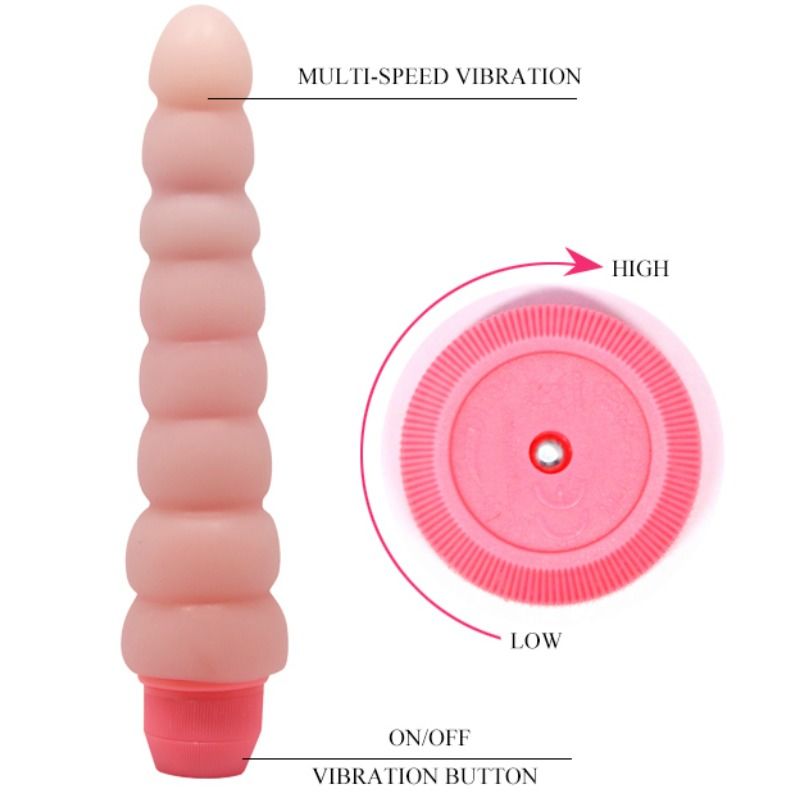 BAILE - FLEXI VIBE SENSUAL SPINE FLEXIBLE VIBRATOR 19 CM - Amore24