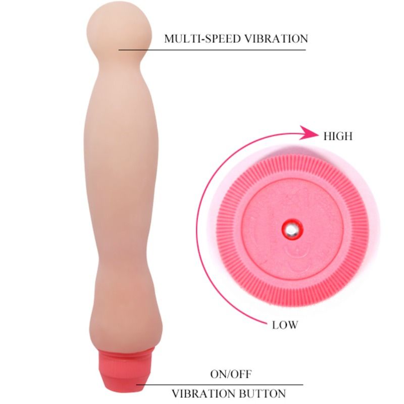 BAILE - FLEXI VIBE SENSUAL SPINE VIBRATOR 22 CM - Amore24