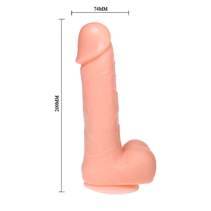 BAILE - REALISTIC DILDO DONG VIBRATION AND ROTATION 20 CM - Amore24