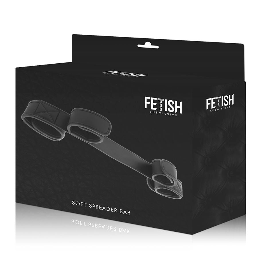FETISH SUBMISSIVE - BONDAGE SPREADER BAR WITH NOPRENE LINING - Amore24