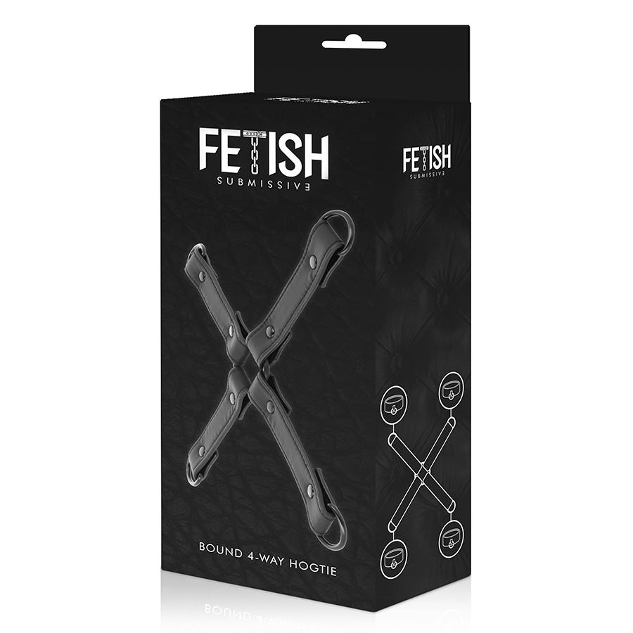 FETISH SUBMISSIVE - VEGAN LEATHER HANDCUFF UNION - Amore24