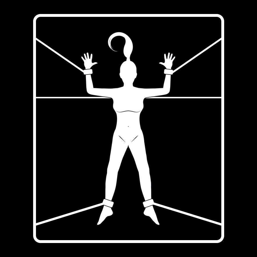 FETISH SUBMISSIVE - SET OF HANDCUFFS AND TIES WITH NOPRENE LINING - Amore24