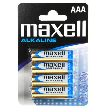 MAXELL - BATTERY AAA 4PCS - Amore24