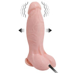 BAILE - REALISTIC VIBRATING AND INFLATABLE DILDO 18.8 CM - Amore24