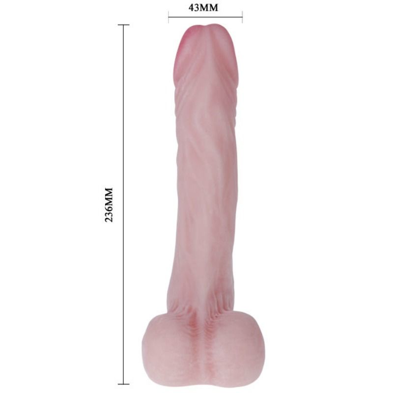 BAILE - NATURAL REALISTIC COCK DILDO - Amore24